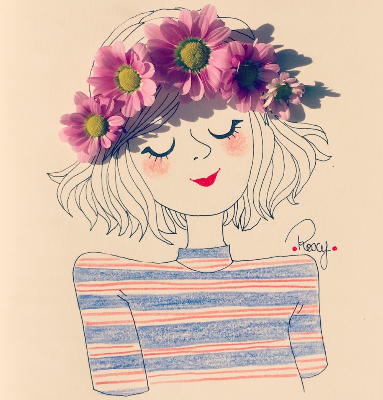 illustration roxy lapassade fleurs.jpg - Roxy LAPASSADE | Virginie